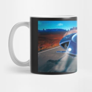 Crash in the Desert Mug